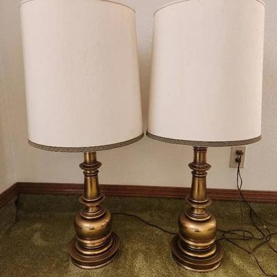Heavy Brass Lamps