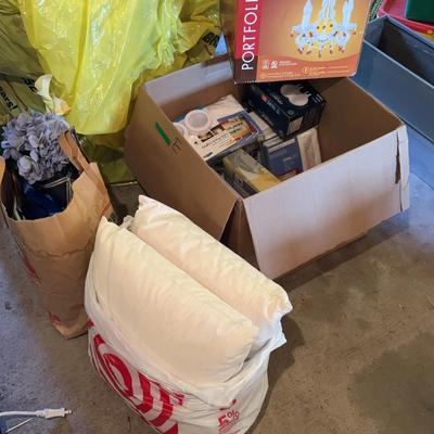 Portfolio Glass Chandelier, Miscellaneous Decorative Household Items, Flowers & Pillows