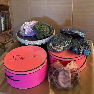 Vintage Hats Schiaparelli Pillbox 