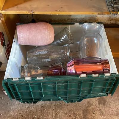 Assortment of Glassware Vases 