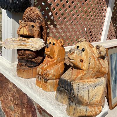 3 Wooden Art Decor 
