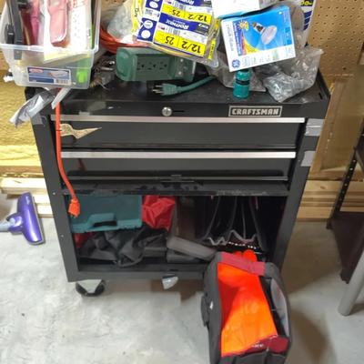 Handyman Special! Craftsman Toolbox, Husky Toolbag, Assorted Tools & Utilities