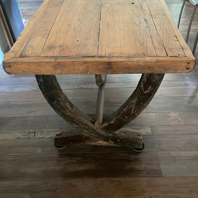 Solid Wood Dining Table 