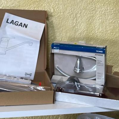 Lot Bathroom Furnishibgs Lagan Ikea Faucet Ikea Towel Rack Athens Towel Ring Wall Mounted Soap Dish 