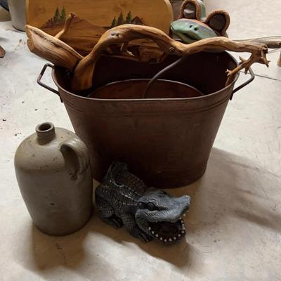 Assortment Of Unique Antique Decorations