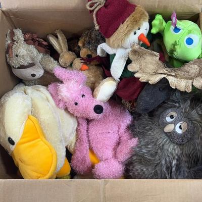 Collection Of Stuffed Animals 