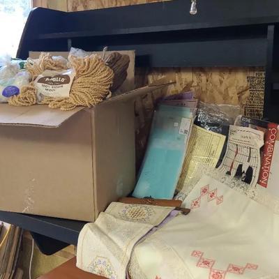 Assorted Yarn - Needlepoint Items & More