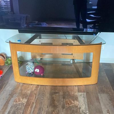 Glass TV Stand 