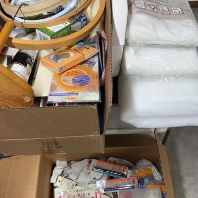 Mixed Lot Of Craft & Sewing Items - Unsorted Boxes Of Treasures!