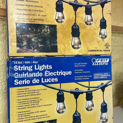 2 Boxes of String Lights 