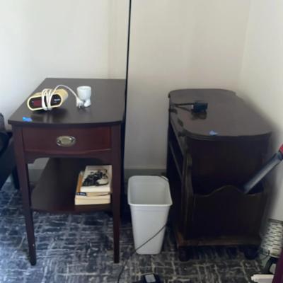 2 Night Stands & Other Items 