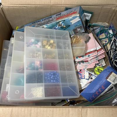Mystery Lot Of Beading & Craft Supplies! Treasure Hunt!