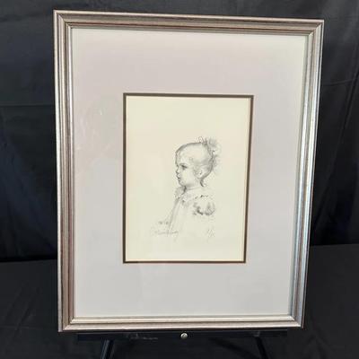 Connie King Signed Offset Lithograph | Limited Edition Portrait with Certificate of Authenticity