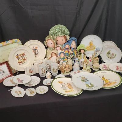 Holly Hobbie Collectible Lot | Dolls, Plates, Mugs, Figurines & Home Decor