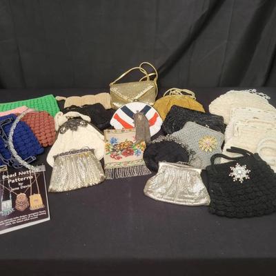 Vintage Beaded & Crochet Handbag Collection | Evening Bags, Purses & Reticules
