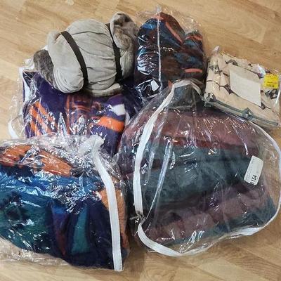 Warm Blankets, Lot Of 5, Includes Bedskirt