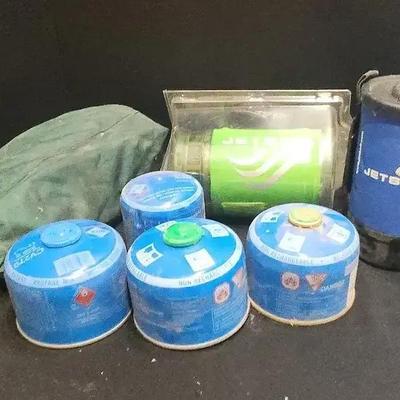 Jetboil Flash Personal Cooking System And Propane Tanks