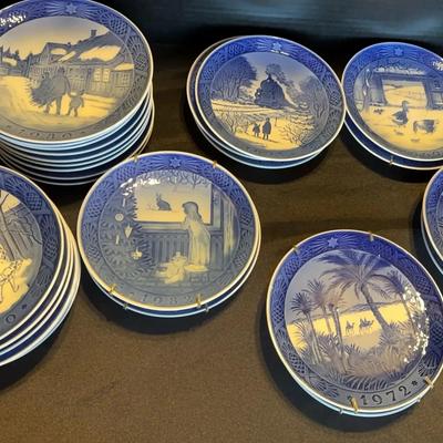 Royal Copenhagen Denmark Collectible Plates