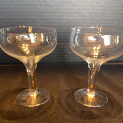 Champagne Coupe Glasses