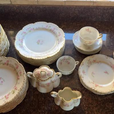 Vintage Haviland & Co Limoges Dishware Serving Set