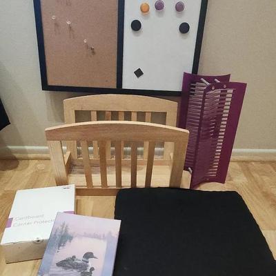 Bulletin Board, Magazine Holder, CD Holder, Gel Mat Cushion