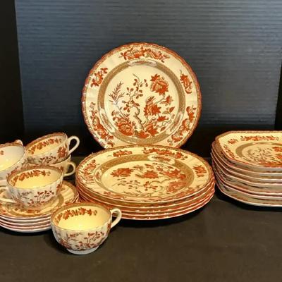 Copeland Spode “Indian Tree” English Pottery Dinnerware 