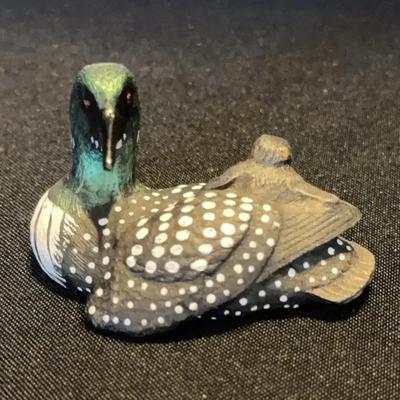 Loon Duck Sculpture
