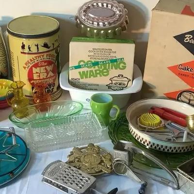 Mid Century Kitchen Lot #1 