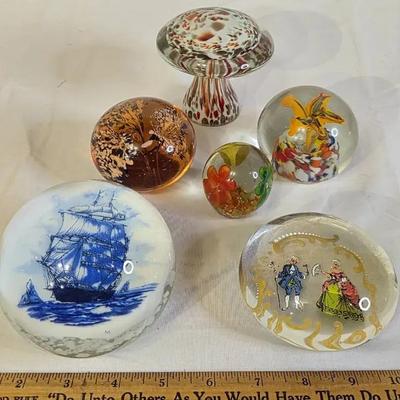 Unique Glass Paperweights #3