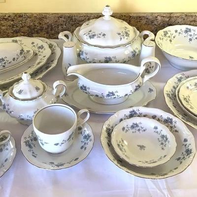 Blue Garland Fine China By Johann Haviland