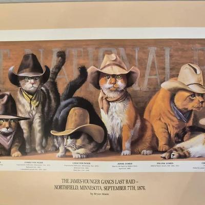Signed Unframed Art Posters; James C. Christensen, Bryan Moon