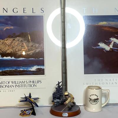 Navy Blue Angels And Air Force Thunderbirds Memorabilia 