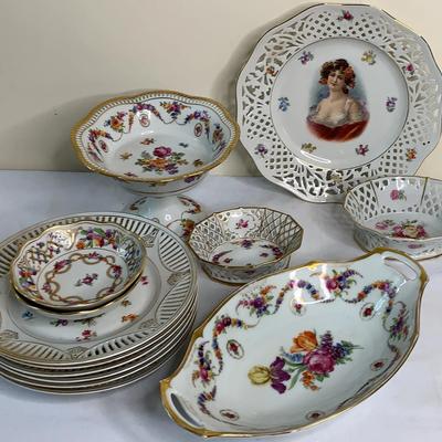 Various Vintage Pieces Of Bavaria China