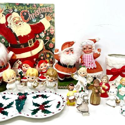 (20) Vintage Christmas Decor
