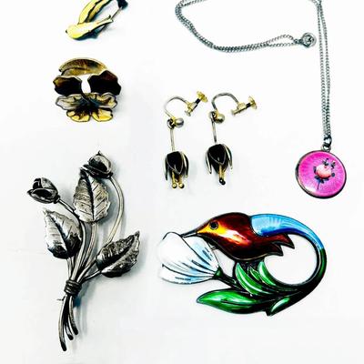 (10)  -Sterling Silver Collection with Pieces from David Anderson