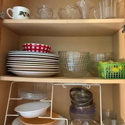 Assortment Of Kitchen Plates, Bowls, Mugs