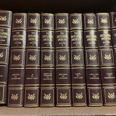 The Encyclopedia Americana Complete Set - 1954 