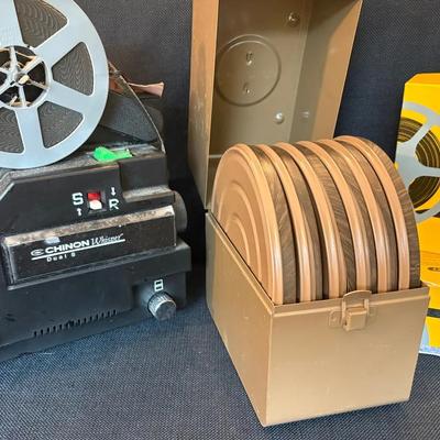 Vintage Home Movie Equipment-8mm Projector, Editor, Splicing