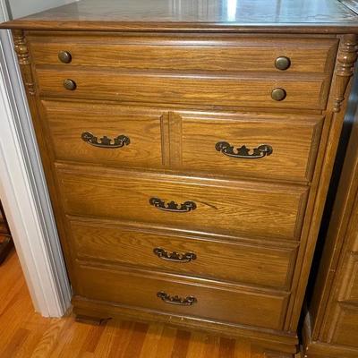 Sumter Cabinet Co. Oak Chest of Drawers #1
