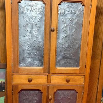 Vintage Four Door Pie Safe