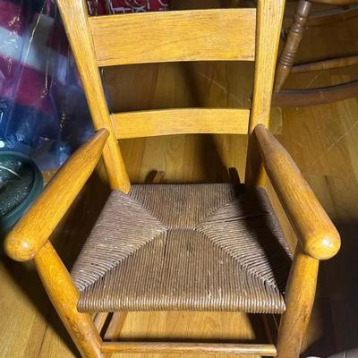 Three Rocking Chairs: Wicker & More