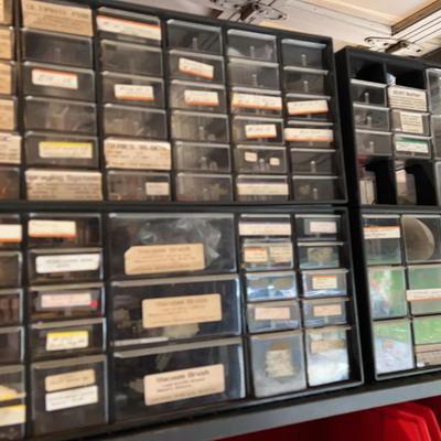 Stacking Small Parts Cabinets With Contents Lot 25