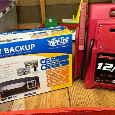 Computer Battery Back Up & Jump-N-Carry 12/24V Jump Starter 