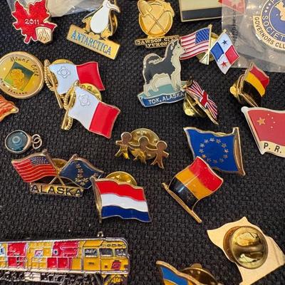 Collection Of Hat/Lapel Pins