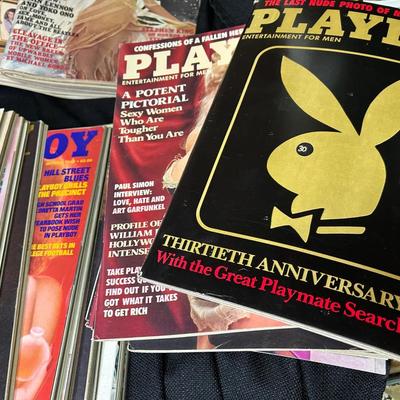Playboy Magazine Collection Lot 2 1976, 1981, 1982, 1983, 1984, 1985