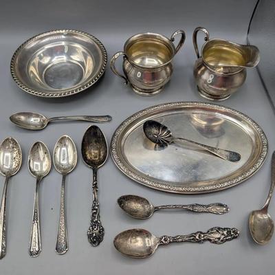 Sterling Silver Spoons & Tableware 