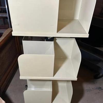 Revolving Metal  Multi Compartment Storage Unit 