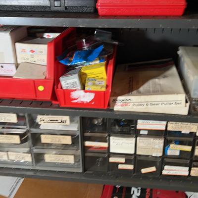 2 Shelf Mystery Lot Of Small Parts And Cabinets Lot 28