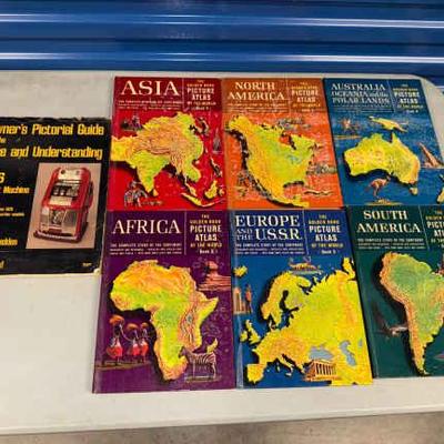 HST232 Golden Book Picture Atlas of the World Set