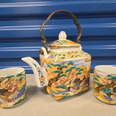 HST239 - Asian Porcelain Tea Set